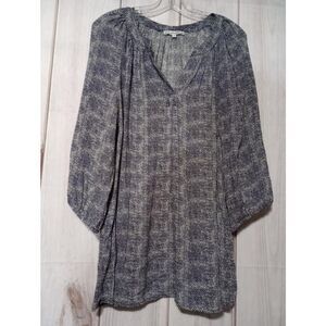 Ava Christine Shirt Ladies 1x Black and‎ White Light Weight